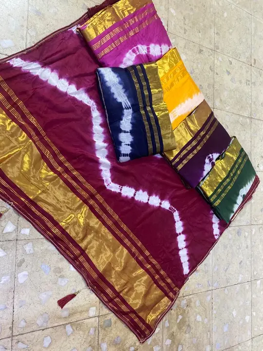 Lagdi patta sarees  uploaded by business on 8/17/2023