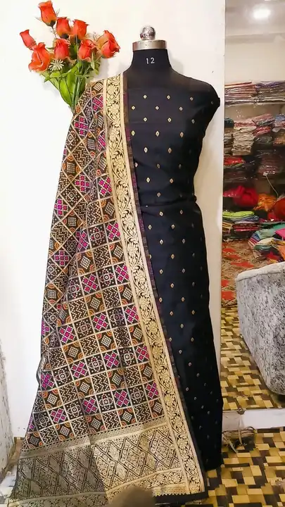 Banarasi Cotton Silk Suits uploaded by REGALIA WEAVERS ENTERPRISES on 8/17/2023