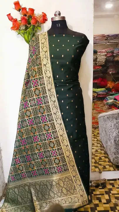 Banarasi Cotton Silk Suits  uploaded by REGALIA WEAVERS ENTERPRISES on 8/17/2023