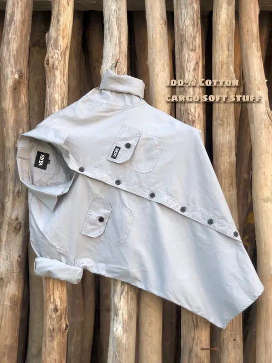 Double pocket cargo shirt uploaded by Miniature Mall on 8/17/2023