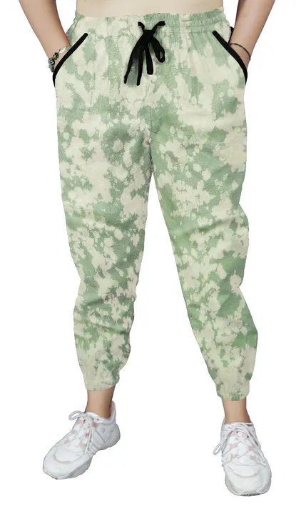 Women Cotton joggers pants tie dye collection uploaded by business on 8/17/2023