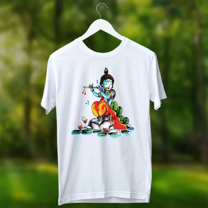 Janmaasthami print tshirt uploaded by Strides Sports india on 8/17/2023