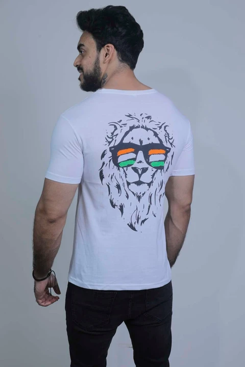 Fableat back print t-shirt White uploaded by PKM EXPORTS PVT LTD on 8/17/2023
