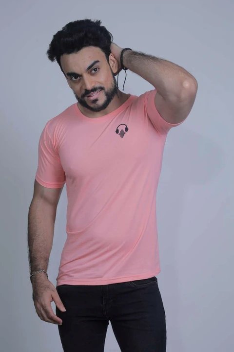 Fableat back print t-shirt Peach uploaded by PKM EXPORTS PVT LTD on 8/17/2023