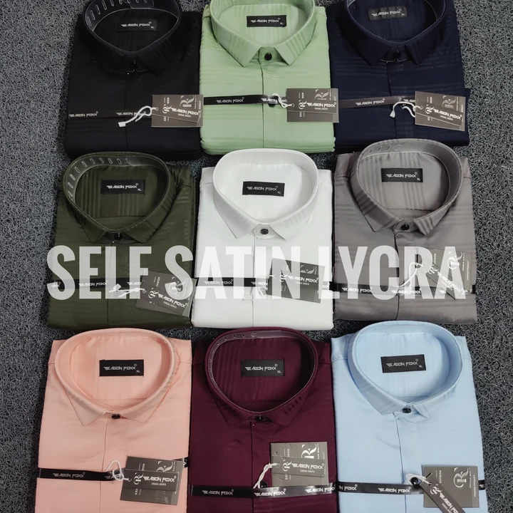 Self Satin lycra shirt  uploaded by business on 8/17/2023