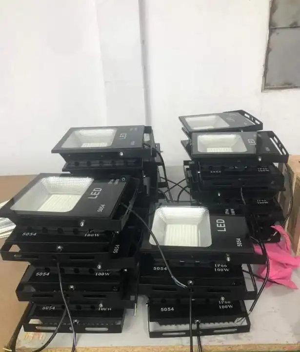 30w Flood light with solar uploaded by business on 8/17/2023