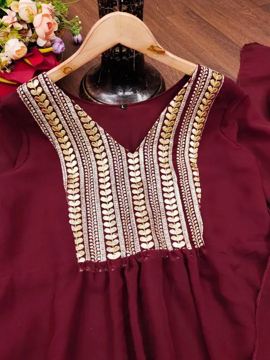 Design number 356

*Maroon Patch Work*

Hello Lovely Ladies🤗 Getting Ready Hassel free  is such a d uploaded by Villa outfit on 8/17/2023