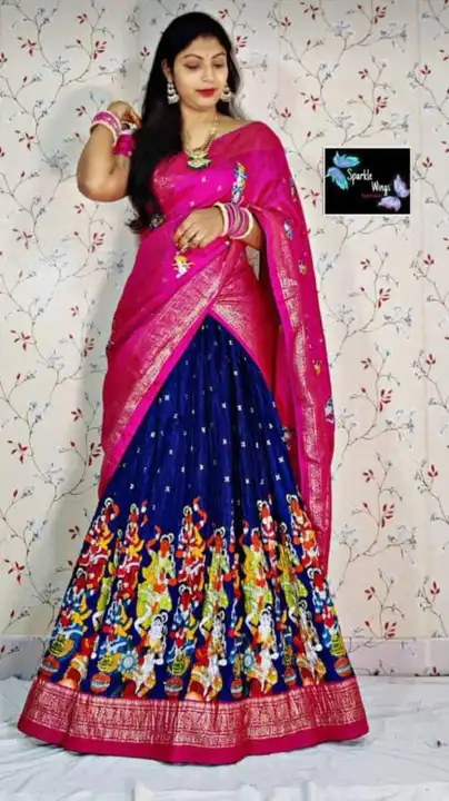 Pure dola silk with khajuri silk uploaded by Suyukti Creation on 8/17/2023