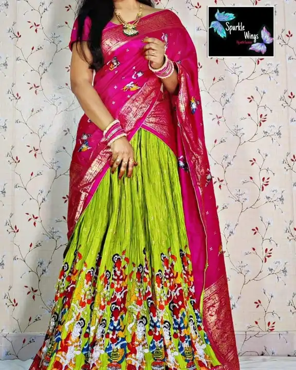 Pure dola silk with khajuri silk uploaded by Suyukti Creation on 8/17/2023