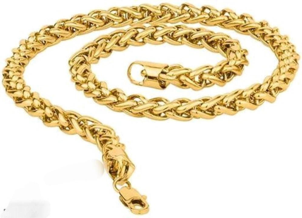 Stylish Gold Plated Chain  uploaded by Bhavani Sales on 8/17/2023