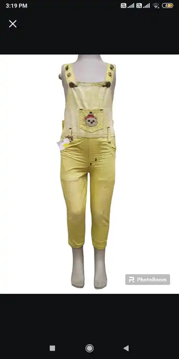 Kids premium jeans dungree 18/24 uploaded by Shree gurudev collection / 9806507567 on 8/17/2023