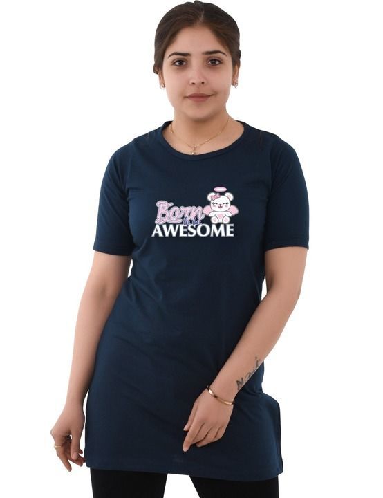 Long top Tshirt for women  uploaded by BEDI & SONS COMPANY  on 3/19/2021