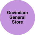 Business logo of Govindam general store
