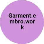Business logo of Garment.embro.work