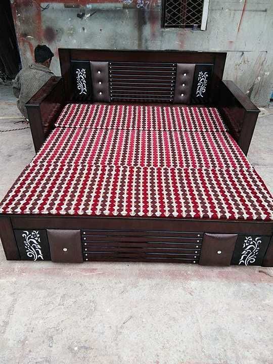Sofa cum bed  uploaded by Nanak furniture house  on 7/16/2020