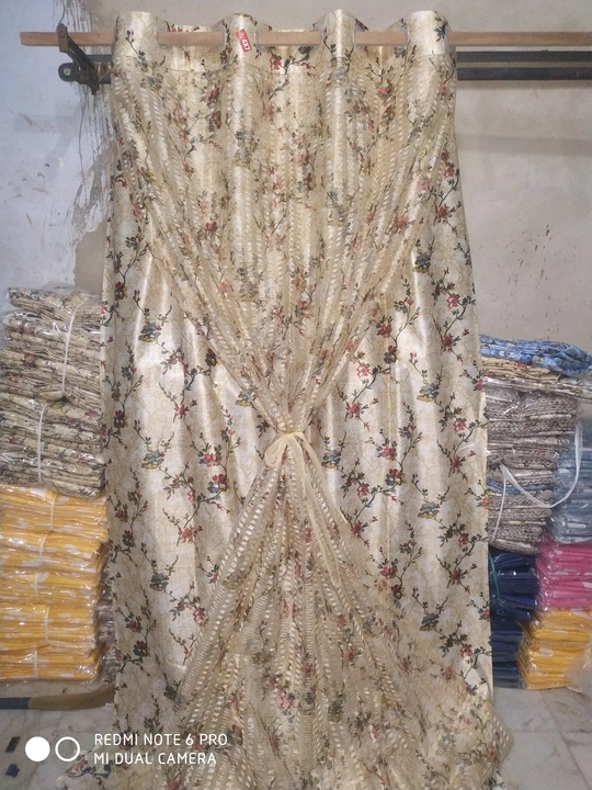 Net with aster double curtain uploaded by Nasir textiles on 8/18/2023