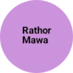 Business logo of Rathor mawa