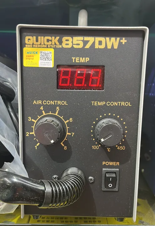 Quick 857DW+ Smd Rework Station  uploaded by business on 8/18/2023