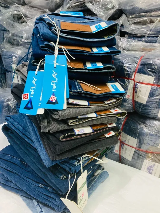 Multi brand jeans all international brand mix , website- https://pantherstore.design.blog/..     uploaded by Panther garments - manufacturing  on 8/18/2023