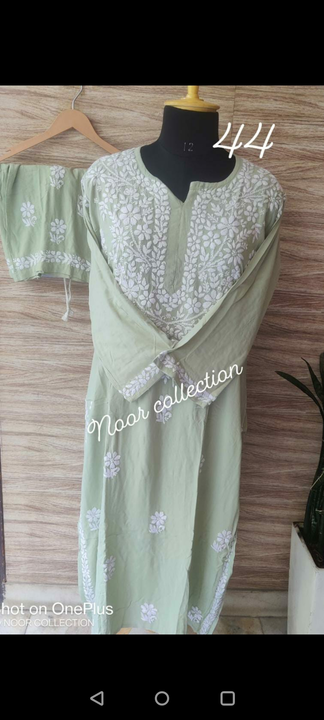 Noor collection

Very beautiful Lucknowi embroided modal cotton cord set 🎀

Sizes mentioned on the  uploaded by business on 8/18/2023