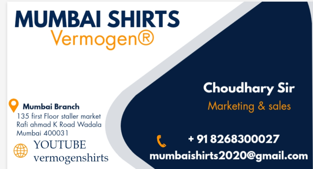 8268300027
please call or message on WhatsApp for product updates uploaded by MUMBAI SHIRTS  on 8/18/2023