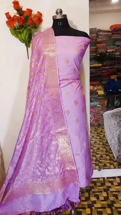 Banarasi Katan Silk Suits  uploaded by REGALIA WEAVERS ENTERPRISES on 8/18/2023