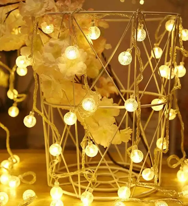 Crystal Ball led string light  uploaded by business on 8/18/2023