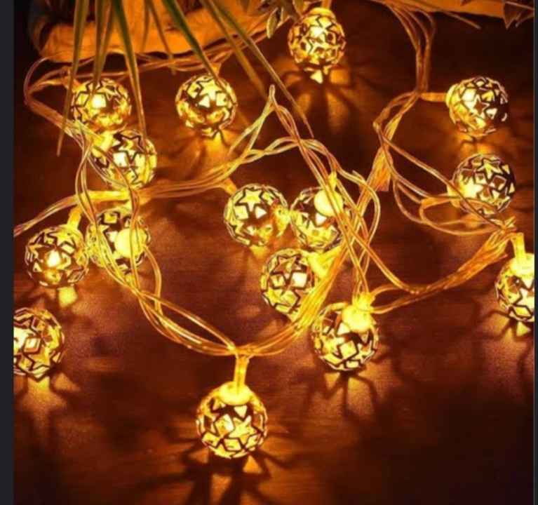 Metal matka  string light  uploaded by business on 8/18/2023