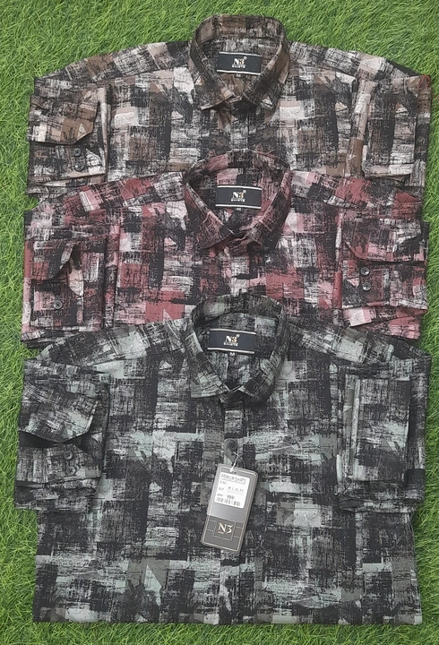 Heavy discharge digital print Shirts uploaded by Nishant Traders on 8/18/2023