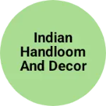 Business logo of Indian handloom and decor