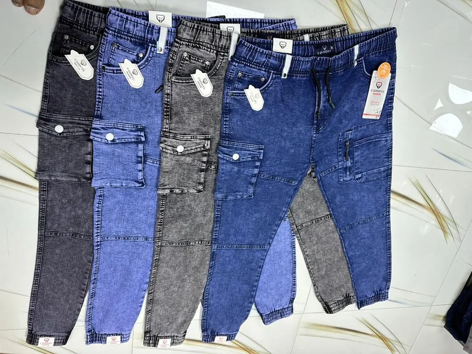 Girls denim joggers  uploaded by M/S SAZI SPORTS MANUFACTURING AND SUPPLIER on 8/18/2023