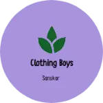Business logo of Clothing boys