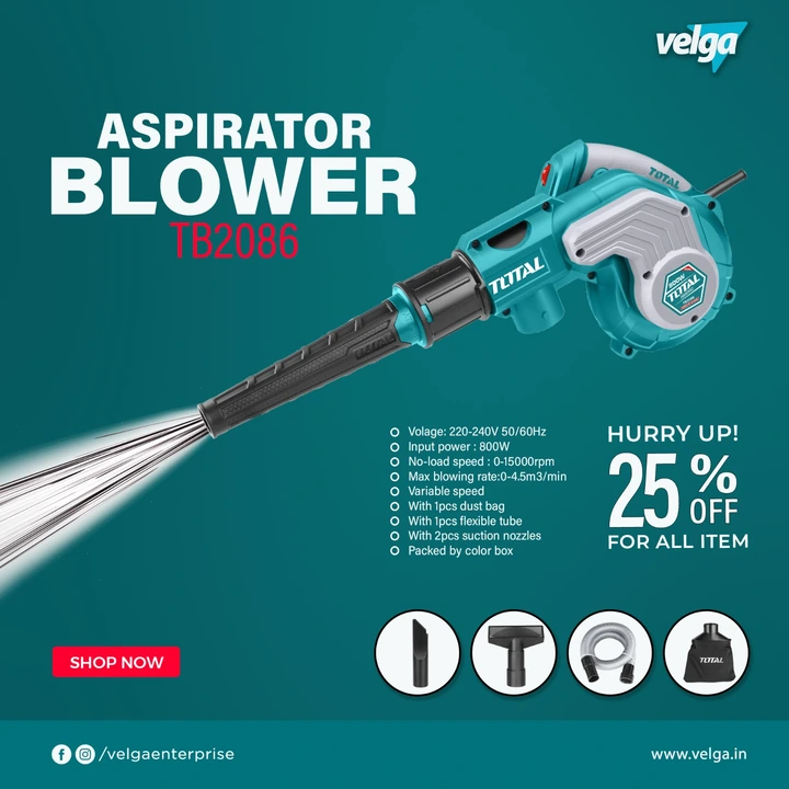 Aspirator blower  uploaded by Velga enterprise  on 8/18/2023