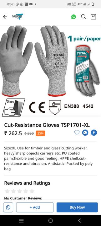 Resistance gloves  uploaded by business on 8/18/2023