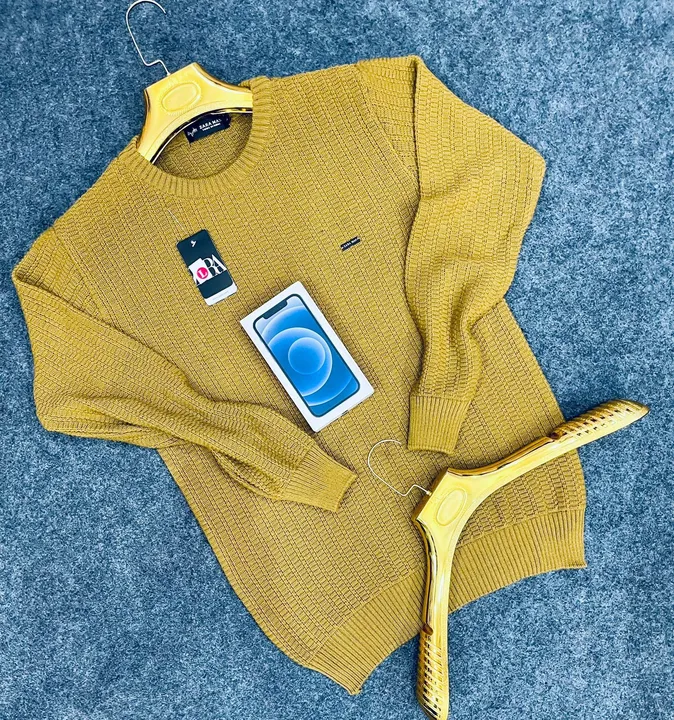 Wollen Sweater branded pull over , website- https://pantherstore.design.blog/..     uploaded by Panther garments - manufacturing  on 8/18/2023