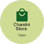 Business logo of Chandni store