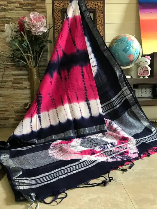 Pure linle sarees  uploaded by business on 8/19/2023