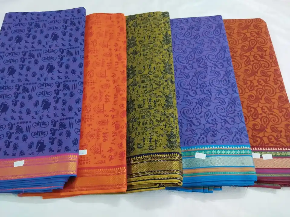 South cotton warli print fabric  uploaded by SHV Sh handloom on 8/19/2023