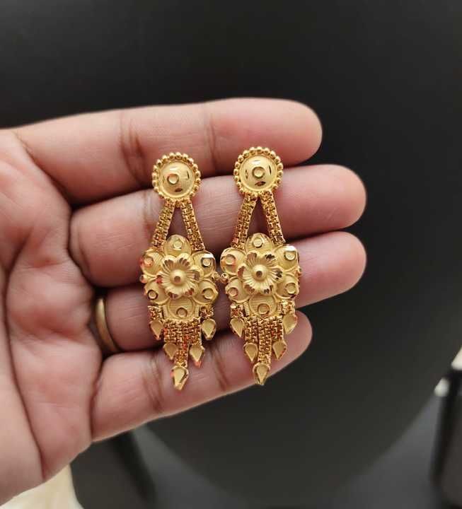 Buy MANVEER ENTERPRISE 1 Gram Gold Earrings German Silver Tops Top Earring  Jhumki Jhumkas Jumka Studs Online at Best Prices in India  JioMart