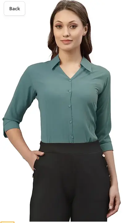 Formal ladies shirt  uploaded by Fashion collection (Om sai garments) on 8/19/2023