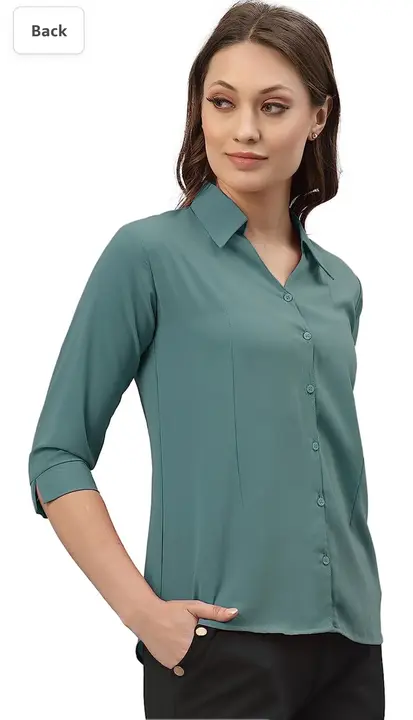 Formal ladies shirt  uploaded by Fashion collection (Om sai garments) on 8/19/2023