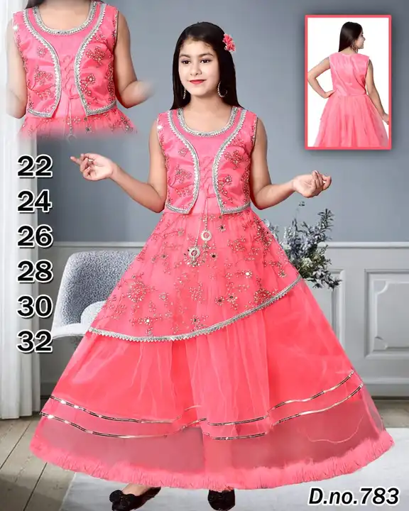 Girls gown 6-16 uploaded by Nawab faishion on 8/19/2023