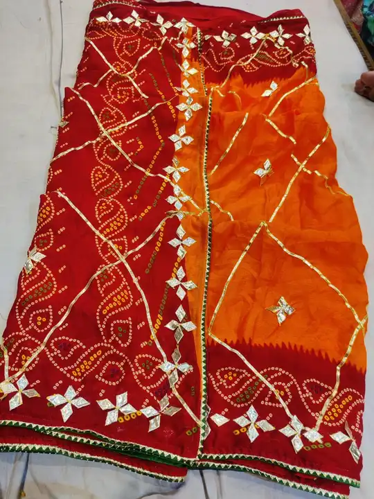 Product uploaded by Jaipuri wholesale gotta patti kurtis nd sarees on 8/19/2023
