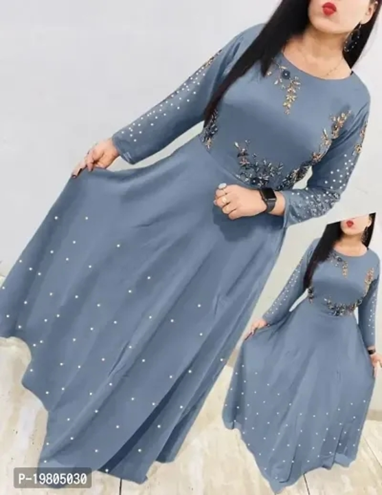 Stylish Georgette Grey Embroidery Work With Lock Moti Gown For Women

Size: 
L
XL
2XL

 Color:  Grey uploaded by business on 8/19/2023
