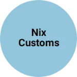 Business logo of Nix Customs