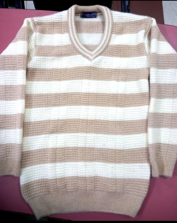 Men Pure Baby Soft Vshape Full Sweater  uploaded by Kashish Enterprises on 8/19/2023