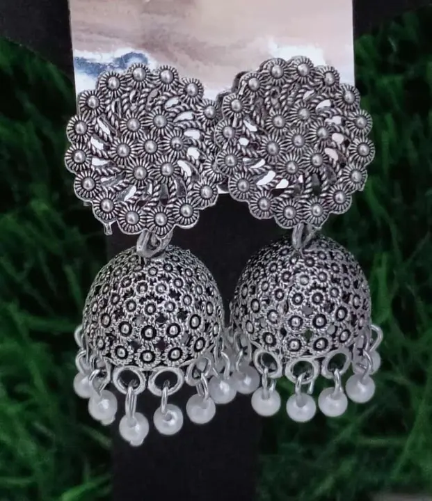Oxidize  Earrings  uploaded by Sudha Creations  on 8/19/2023