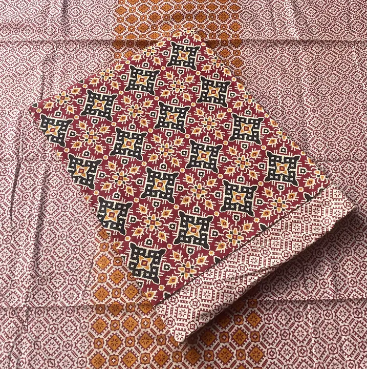 Cotton print unstitched suit  uploaded by Jayshree creation on 8/19/2023