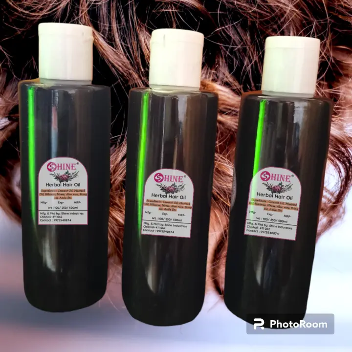 S HINE Herbal Hair Oil uploaded by business on 8/19/2023