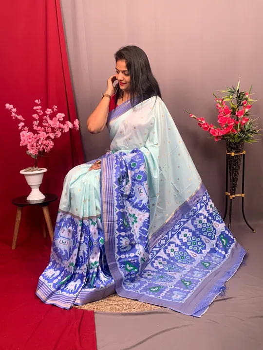 Pure silk saree  uploaded by Suyukti fab on 8/19/2023